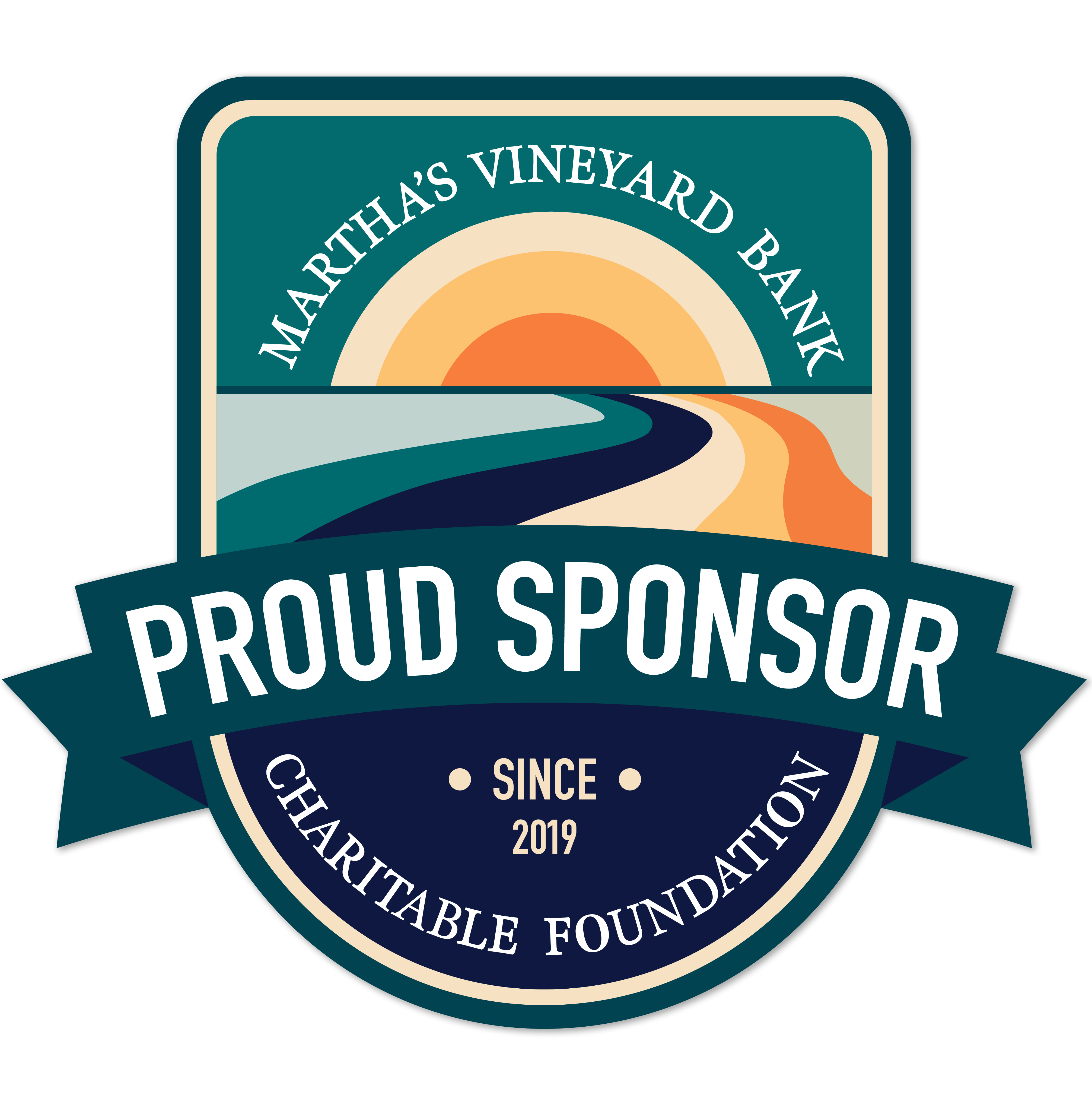 Martha's Vineyard Bank Charitable Foundation Proud Sponsor Badge