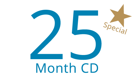 25 Month CD Special