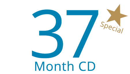 37 Month CD Special