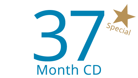 37 Month CD Special