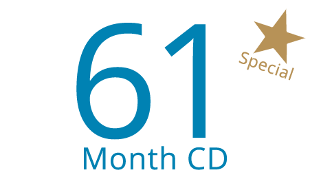 61 Month CD Special